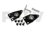 208377 - CNC Tail Fram Set(Embed) (Black anodized) Gaui X5